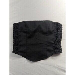 Black Divided Tube Top